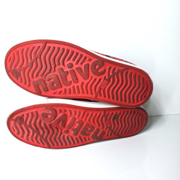 NAtive X Disney Minnie Mouse Red Jefferson Waterproof Slip ON Shoes